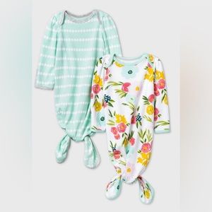 Cloud Island Baby Girl Sleep Gown Bundle
